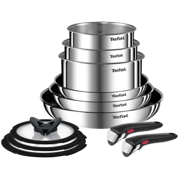 TEFAL L897SB74 Ingenio Emotion Cookware Set, 11-pi