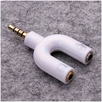 2-in-1 Austiņu un Mikrofona Adapteris Mobilajiem T