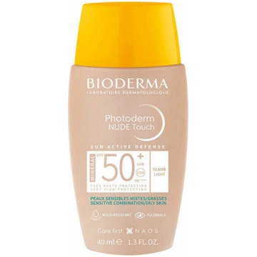 Tonēts aizsargfluids ar dabīga grima efektu SPF 50