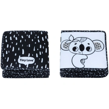 Bērnu aktivitāšu grāmatiņa Tiny Love Black & White