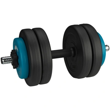 Dumbbell Adjustable Synthetic AVENTO 42DF 15kg | 5
