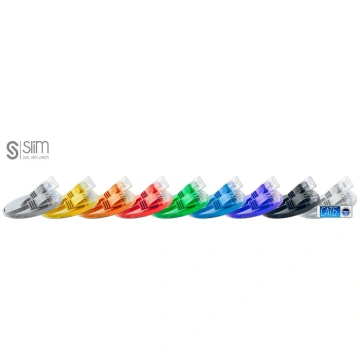 SLIM Patchcords SLIM UTP tīkla kabelis Violets 5 m