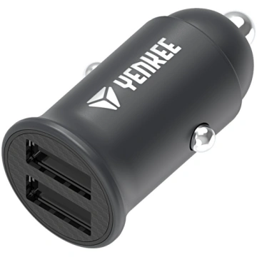 Mini dual USB car charger Yenkee YAC2012