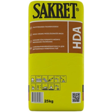 Pašizlīdzinoša/ātri žūstoša java koka grīdām Sakre