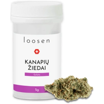 LOOSEN GELATO kaņepju ziedi - 10%