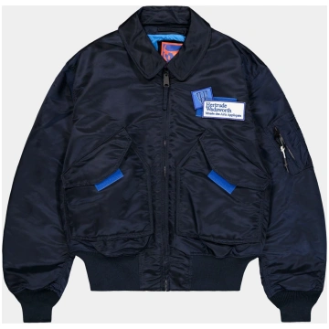 GR10K X ALPHA CWU 45/P FLIGHT JACKET - REPLICA BLU