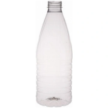 rPET piena pudele 1.0L 38mm, caurspīdīga