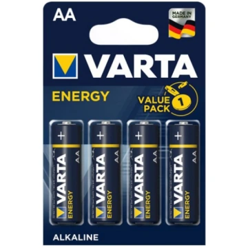 Baterijas VARTA Energy AA, 4 gab