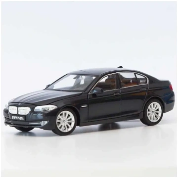 BMW 535i (F10) 2010 Black auto modelis 1:24-27 Wel