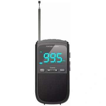 Portatīvais mini radio Camry CR 1905 ar modinātāju