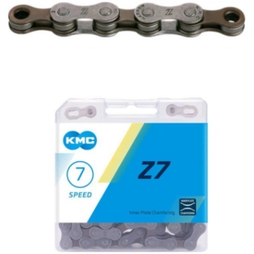 KMC Ķēde Z7 pelēkbrūna 114g KASTE (-) 1550847
