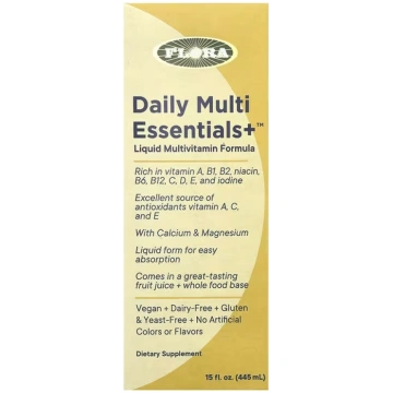 Flora, Daily Multi Essentials+, 15 fl oz (445 ml) 