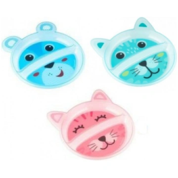Šķīvis ANIMAL ar nodalījumiem Canpol 74/005 CAN-74