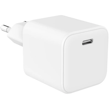 Gear 220V Charger, 1xUSB-C PD/PPS, 45W GaN, White 