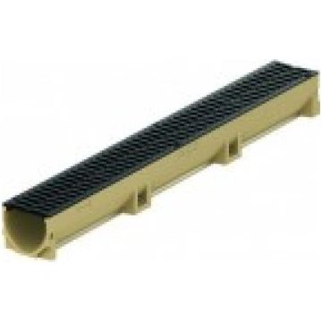 ACO Euroline tekne ar čuguna režģi 500 mm, B125 30