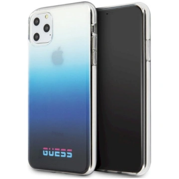 Guess GUHCN65DGCNA iPhone 11 Pro Max niebieski|gra