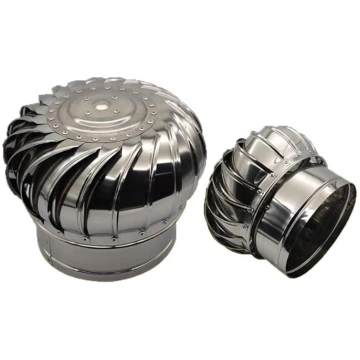 Nerūsējošā tērauda jumta ventilators 110 × 400 mm