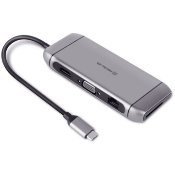 Real-El, CQ-900D, HDMI, VGA, RJ45, SD, Micro SD/TF