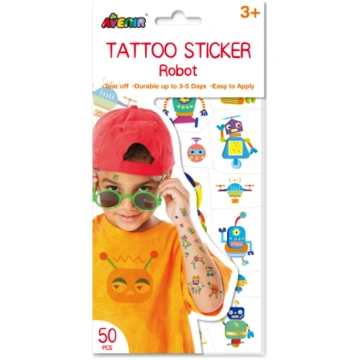 AVENIR Tetovējumu uzlīmes: Robots TS218152