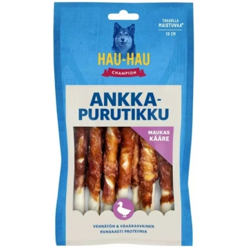 Hau-Hau Champion Duck košļājamais kārums suņiem ar