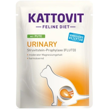 KATTOVIT Feline Diet Urinary diēta kaķiem, ar tīta