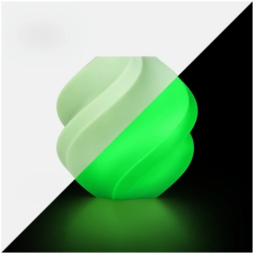 Kvēldiegs Bambu Lab PLA Glow Glow Green (15500), 3