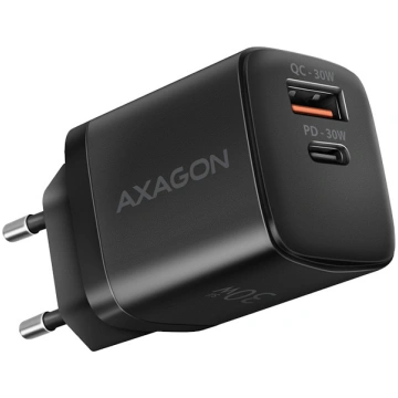 Axagon Sil wallcharger 2x port (USB-A + USB-C), PD