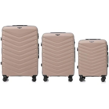 Wings Suitcase Hard Shell Travel Suitcase & Trolle