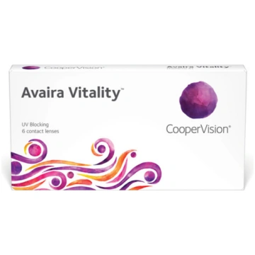 Avaira Vitality® mēneša kontaktlēcas (3 lēcas)