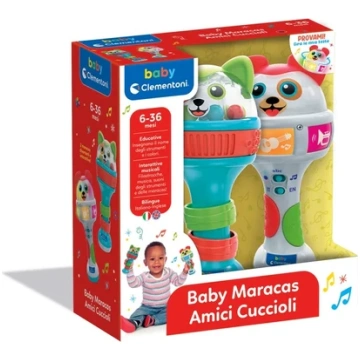 BABY MARACAS AMICI CUCCIOLI 6-36 MESI