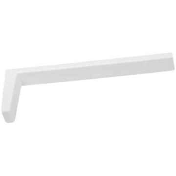 PVC vāciņš aizkaru sliedes sienas kronšteinam 14cm