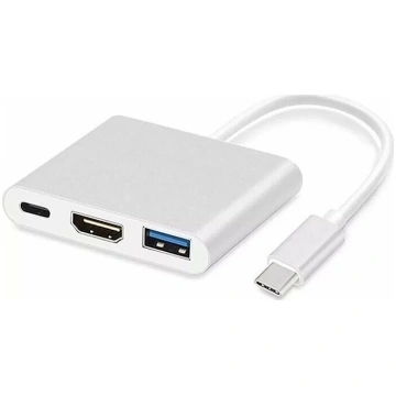 HUB USB iLike HD1 3in1 USB-C to HDMI 4K/ USB 3.0/ 
