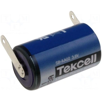 Battery: lithium | 3.6V | 1/2AA | soldering lugs |