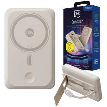 Powerbank 3MK SafeCell 4 in 1 Semi-Solid 22.5W Bui