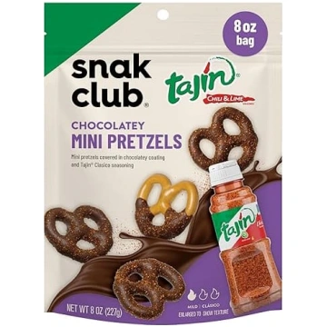 Snak Club Tajin šokolādes mini kraukšķīši – šokolā
