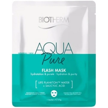 Biotherm Aqua Pure mitrinoša auduma sejas maska ar