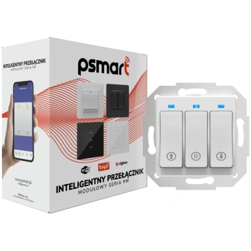 PSMART rullo žalūziju kontrolieris balts RM ZigBee