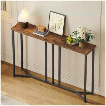 YITAHOME Narrow Console Table, 20 x 100 x 80 cm, B