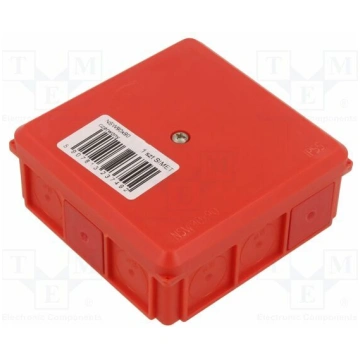 Enclosure: junction box; X: 90mm; Y: 90mm; Z: 37mm