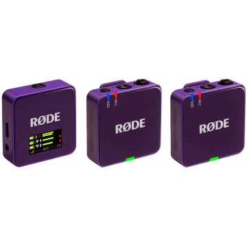 RØDE Wireless GO III Purple - bezvadu mikrofonu si