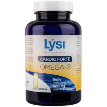 LYSI Omega3 Cardio Forte kapsulas N120