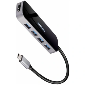 Axagon Multi port USB 3.2 Gen 1 hub. HDMI, four US