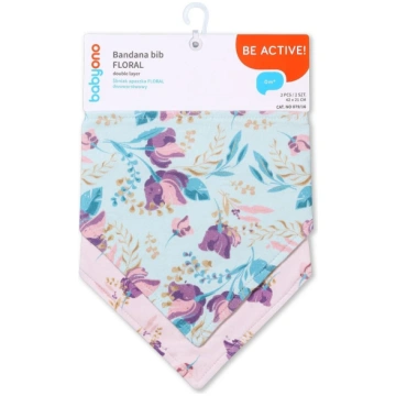 BabyOno bandana bib FLORAL, 879/16 ART#103355