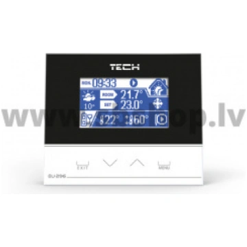 *TECH Istabas termostats EU-296 ar bezvadu moduli 