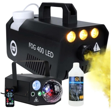 LIGHT4ME GIG SET 1 dūmu mašīna 400W LED, dūmu šķid