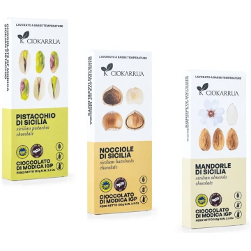 6 bars of 100 g (2xtype) and gift box Ciokarrua