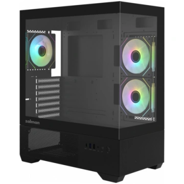 Zalman PC case CHRONIX V2 Mid Tower ARGB fan x3 bl