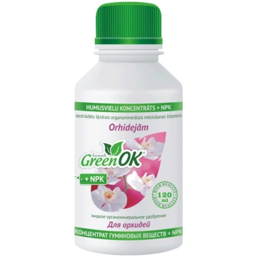 ORHIDEJĀM humusvielu koncentrāts + NPK 120ml Green