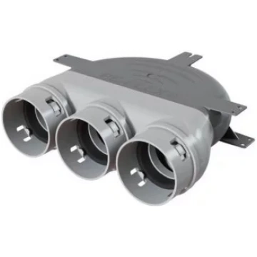 Polikarbonāta difuzora kārba: 3ר75 / Ø123 mm prie