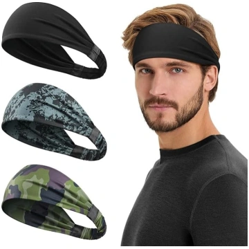 Tumurup Vīriešu sporta galvas lentes, mitrumu izva